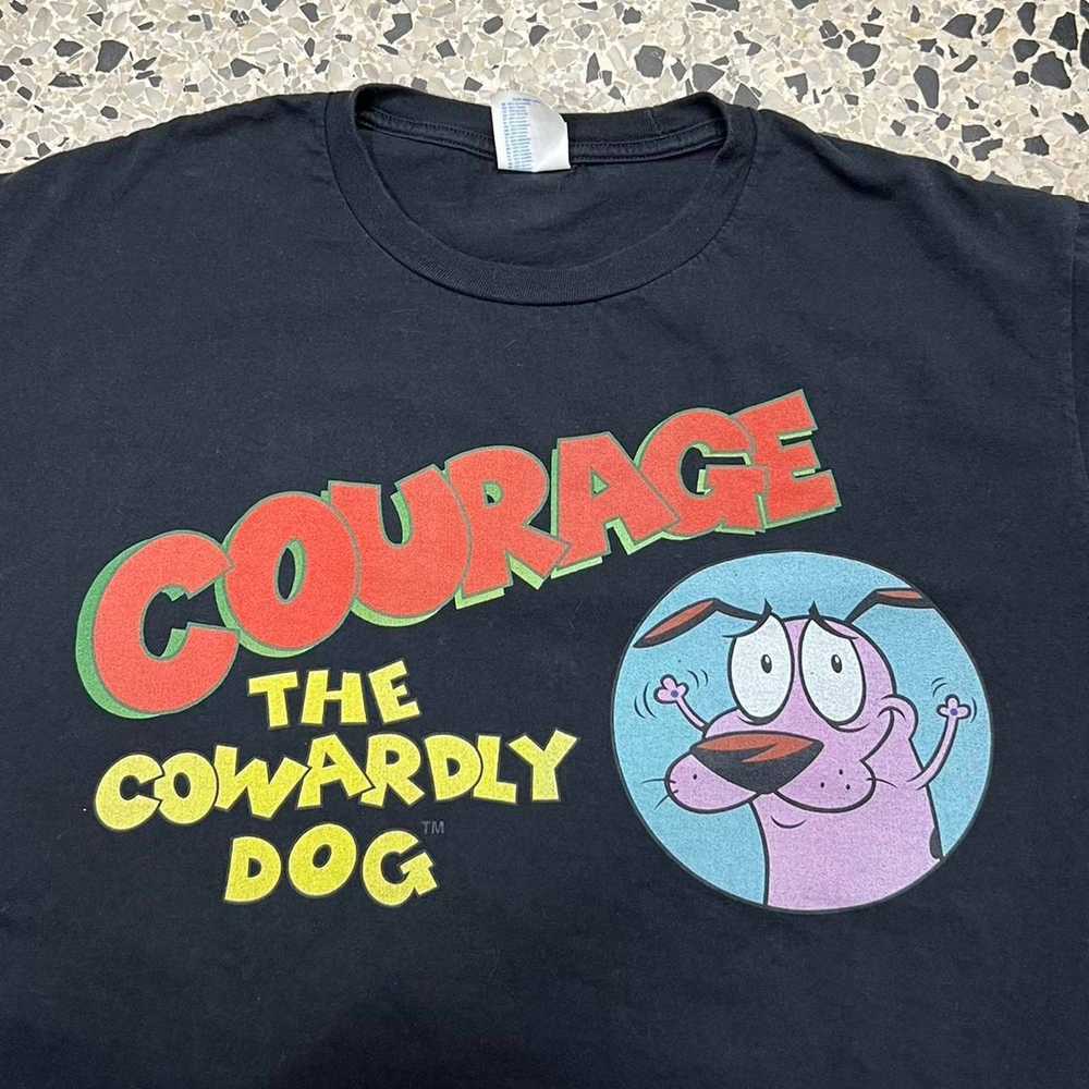 Courage The Cowardly Dog T-shirt For men Women All Size S-4XL Unisex T-Shirt XXXXL