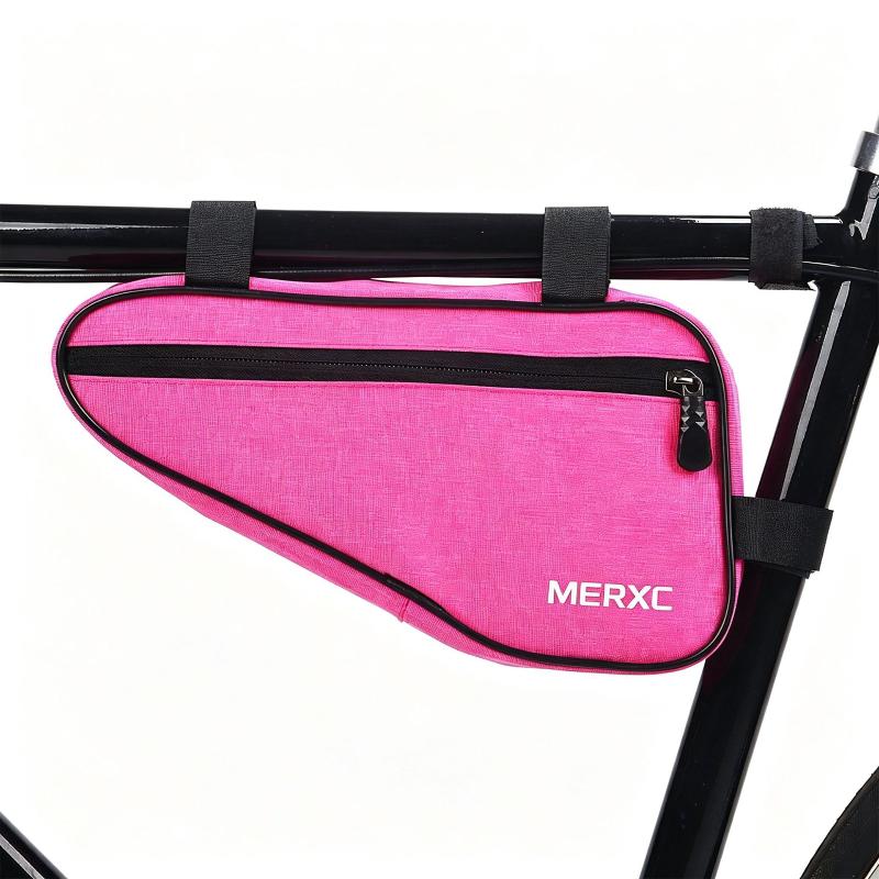 Sacoche de Cadre de Vélo Triangle Imperméable Résistante à l'Usure 1 Pièce Grande Capacité Sac de Rangement pour Vélo pour VTT Vélo de Route Cyclisme Extérieur