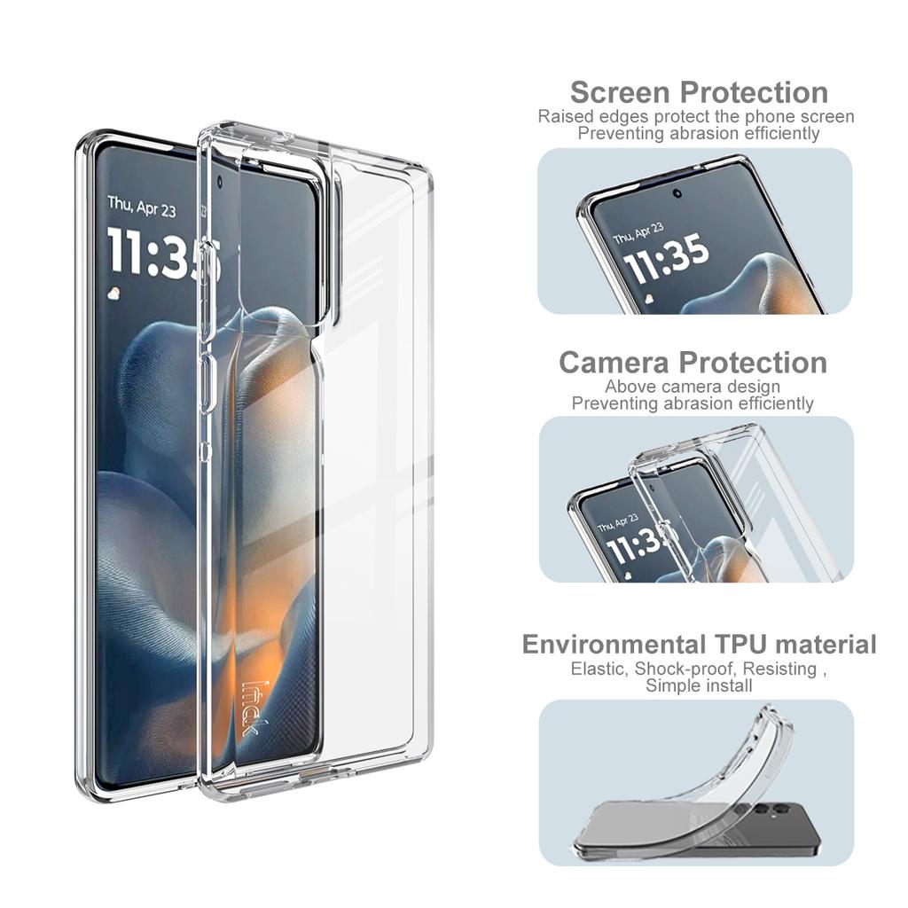 For Moto Edge 50 Fusion 5G Phone Case IMAK Soft Slim Case UX-10 Series