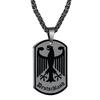 Německý Orel Národní Symbol Přívěsek Deutschland Náhrdelník pro Ženy Muže Etnický Styl Vlastenecké Šperky Dárek