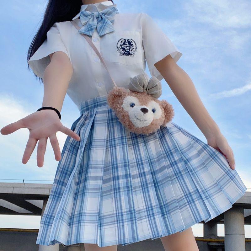 Rabbit Sew Summer School Style JK Uniform Set - Gentle Skirt and Top