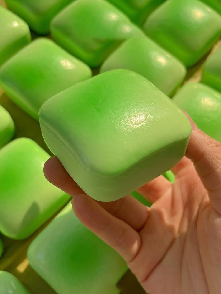 Squishy Simulated Square Bread Squeeze Toy Slow Rising Small Toast Stress Relief Sensory Fidget Toys For Anxiety Adhd Adults