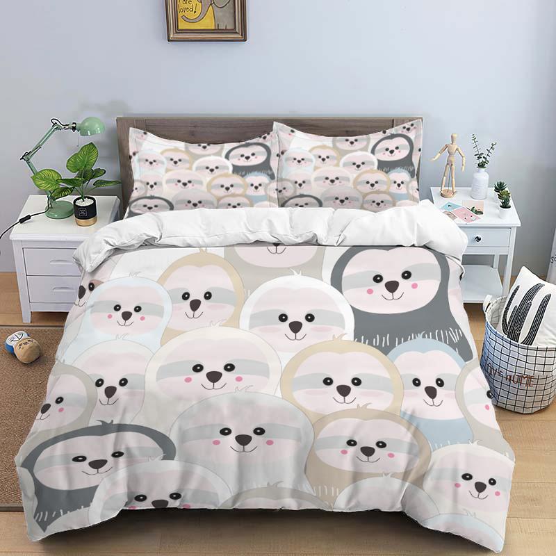 

Carton Animals Themed Beding featuring New Grek Key Mepluser - Quen & King-Sized Dimensionsd Dimensions Modern Geometric Soft Duvet Cover Sets Bed 100*200cm Single