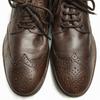 90s Made in Portugal H BY HUDSON Handmade Wingtip Business Shoes Brown Size 41 26.0 Men’s(USED)