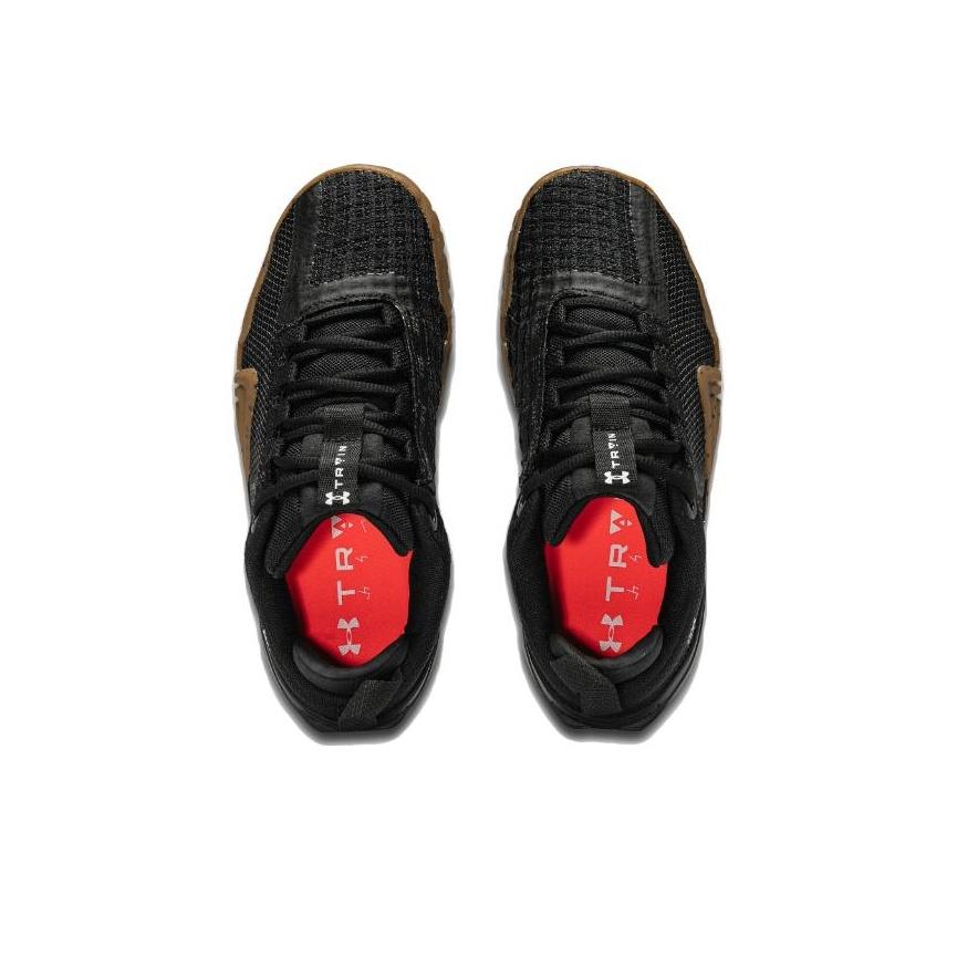 Under Armour TriBase Reign 6 Fekete Gumitalp Női Edzőcipő Antracit Metál-Ezüst 3027342-001