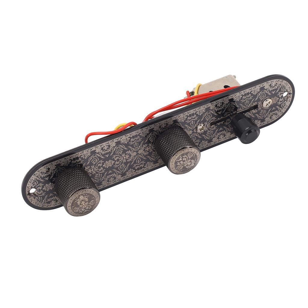 Pre Wiring Electric Guitar Control Plate Prewired Loaded Harness 3 Way Switches Knobs for Telecaster Parts