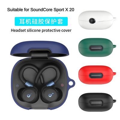 Wireless Headset Protect Case Fit for Anker SoundCore Sport X20 Cover Dust Shockproof Washable Housing Anti-dust Silicone Sleeve