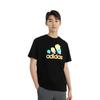 Adidas Comfortable Breathable Round Neck Pullover Short Sleeve T-Shirt Unisex Tops KC4597