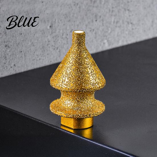 Hole Opener Drill Bit Diamond Chamfering for Grinder 4-in-1 Saw Beveling Grinding Head Ceramic Tile Chamfering/Hole Enlarging/Polishing/Arc