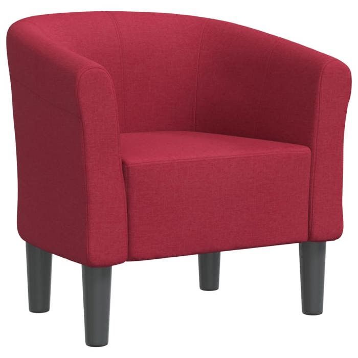 VidaXL Fauteuil Cabriolet, Chaise avec Accoudoirs, Canapé avec Dossier, Siège Rembourré, Meuble de Salon Chambre Bureau, 356427