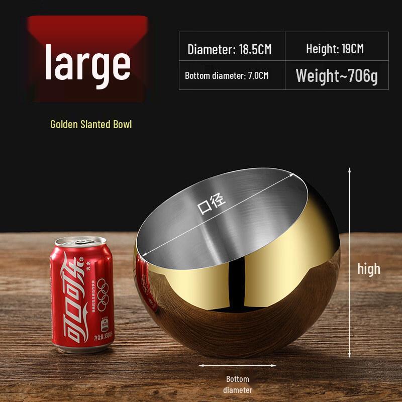 Anditai Stainless Steel Condiment & Sauce Bowl Set