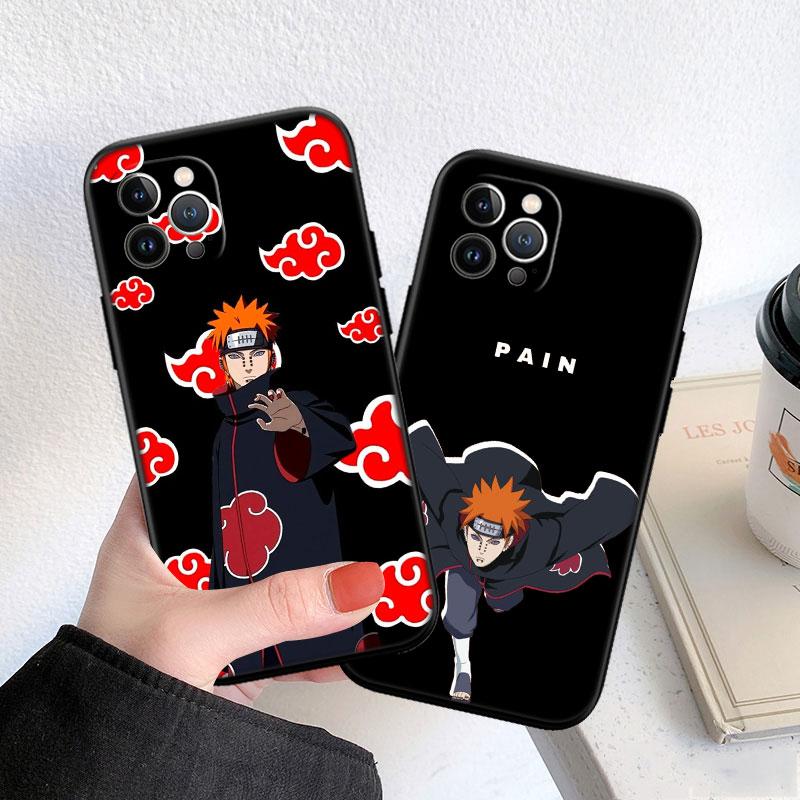 LO80 Pain Akatsuki NARUTO Soft Shell Phone Case for Redmi Note 13 14 Pro+ Plus A3 A3X 13X 13C 13R 14S 14C 14R