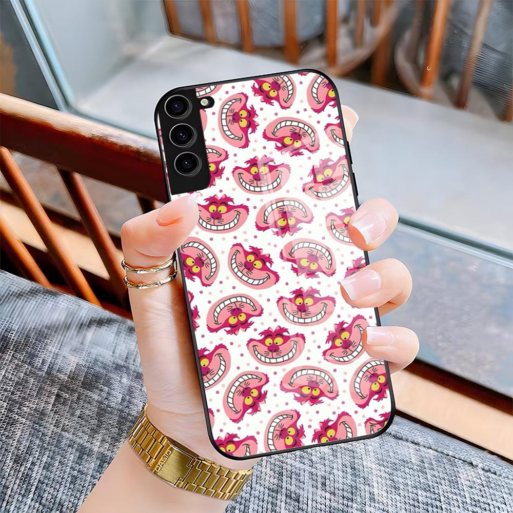 A-Alice In Wonderlands Phone Case For Samsung S25 Plus S20 S20 Plus S22 Ultra S23 FE S21 Plus S21 Ultra Glass Cover