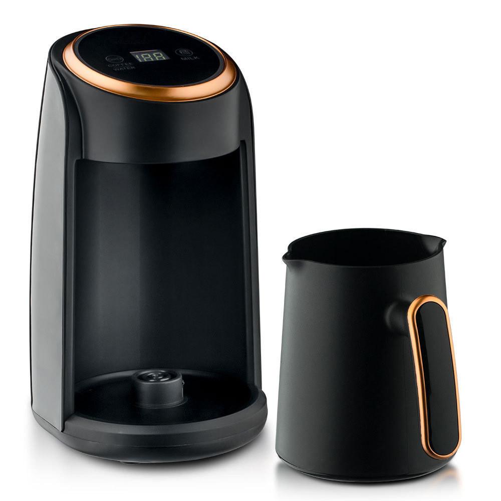 600W Electric Espresso Coffee Machine Turkey Coffee Pot Household Visible Milk Heater Heat-resistant Kettle