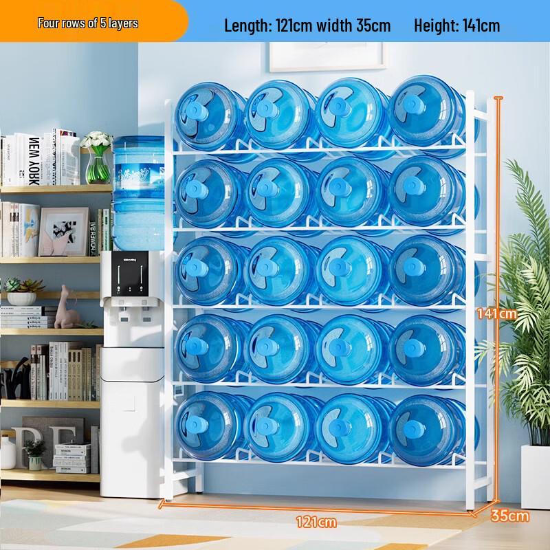 

Lantu 20-Bottle 4-Row 5-Tier Water Storage Rack