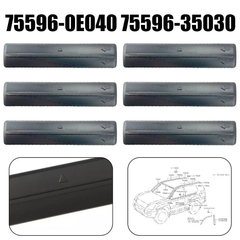 Removal Kit Roof Rack Cover Rack Cap Wear-resistant 75596-0E040 ABS Removal Kit 75596-35030 For Toyota FJ-Cruiser