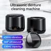EU Plug Ultrasonic Cleaner 230ml Professional for Cleaning Dentures Dental Jewelry Watches and Tools