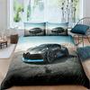 Racing Car Printed Duvet Cover With Pillowcase Bedding Set Single Double Twin Full Queen King Size 2/3pcs Polyester Quilt Cover