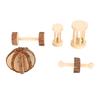 5Pcs Set Small Pet Hamster Wooden Safety Playing Toy Molar Teeth for Rabbit Guinea Pig