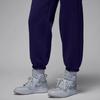 Jordan Flight Solid Color Casual Plus Velvet Knit Joggers Women Bottoms Purple FB5114-502