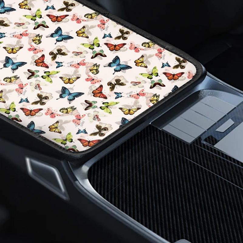 

Automobile Armrest Covers Printing Automotive Armrest Seat Box Cover Auto Armrest Cover Protector For Car Truck SUV Vehicle