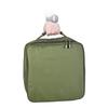 Portable Fishing Tackle Bag Waterproof Fishing Bag with 3 Adjustable Dividers for Spinning Baitcasting Fly Reels
