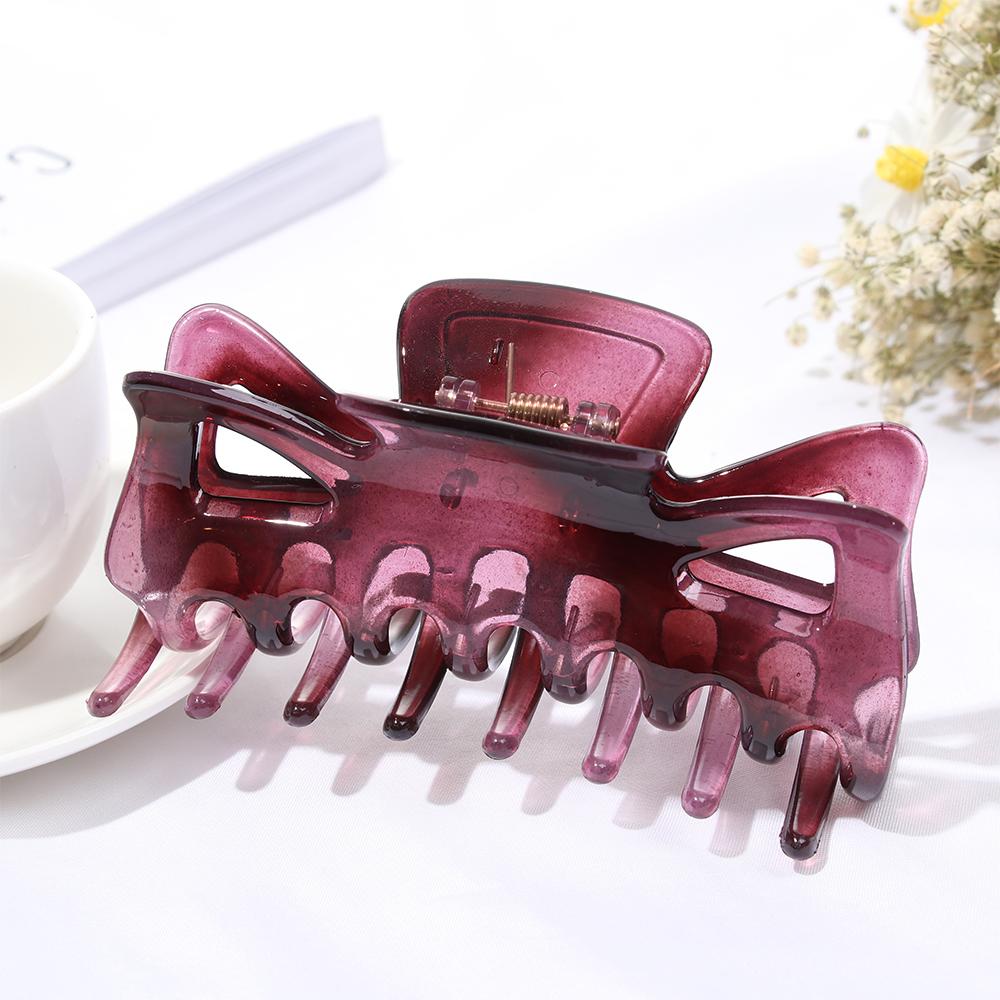 Women Girls Strong Hold Leopard Print Large Hairpins Hair Claw Clip Hair Clamps Barrette