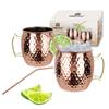 ΣΕΤ 500ml ΑΤΣΑΛΙΝΩΝ ΚΥΠΕΛΛΩΝ ΓΙΑ ΠΟΤΑ MOSCOW MULE KINGHOFF KH-2000