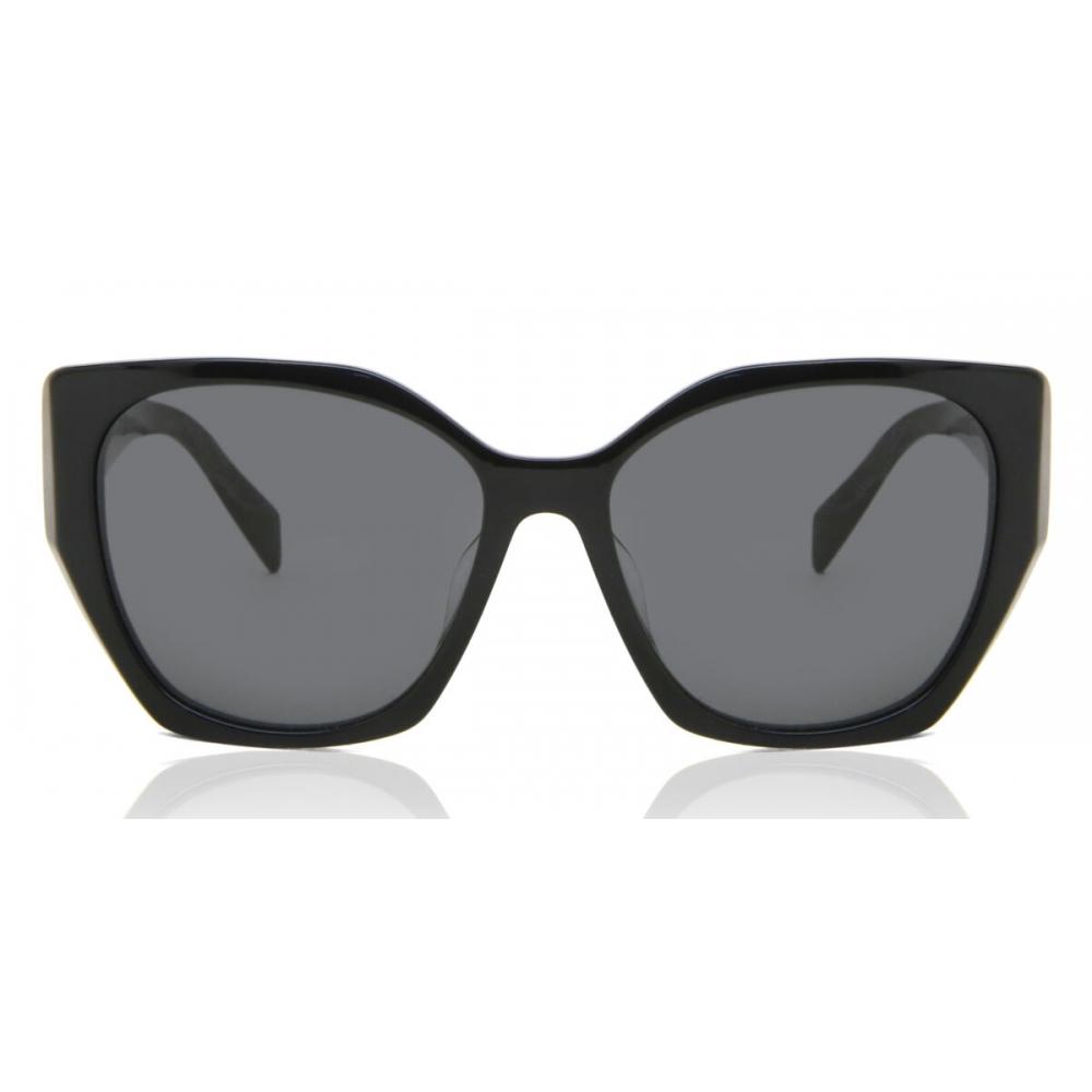 

Prada Pr 19zsf Asian Fit 1ab5s0 Women Sunglasses Black/56