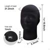 Male Mannequin Head Display Stand Model Easy to Carry Durable Foam Man'S for