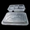 Disposable 5-Compartment Meal Prep Containers