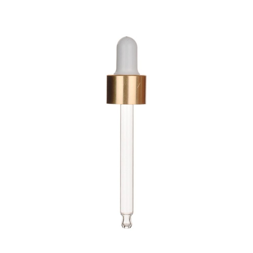 Rubber Head Dropper Pipette Aluminum Dropper Cover Essential Oil Dropper Bottles Cap Lab Dropper Dropper Lid Dropping Pipet