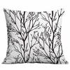 Simple Plant and Flower Pillowcase Home Cushion Pillowcase Decoration
