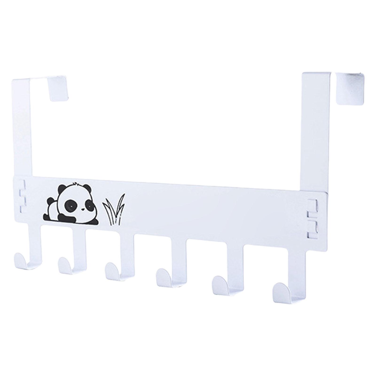 

Стильные настенные крючки без сверления, не повреждающие поверхность, выдерживают тяжелые пальто, сумки, полотенца, наддверный крючок для организации дома и двери белый