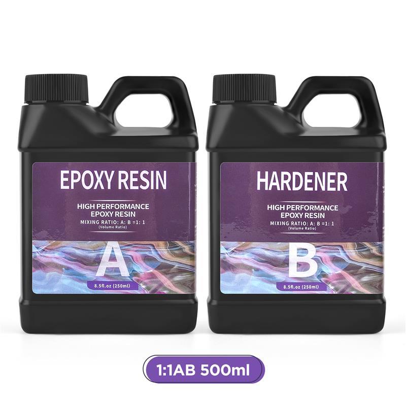 

Эпоксидная смола 500/1000мл 1:1 AB смола эпоксидный клей с высокой адгезией отвердитель кристалл клей изготовление ювелирных изделий прозрачный смешанный прозрачный DIY
