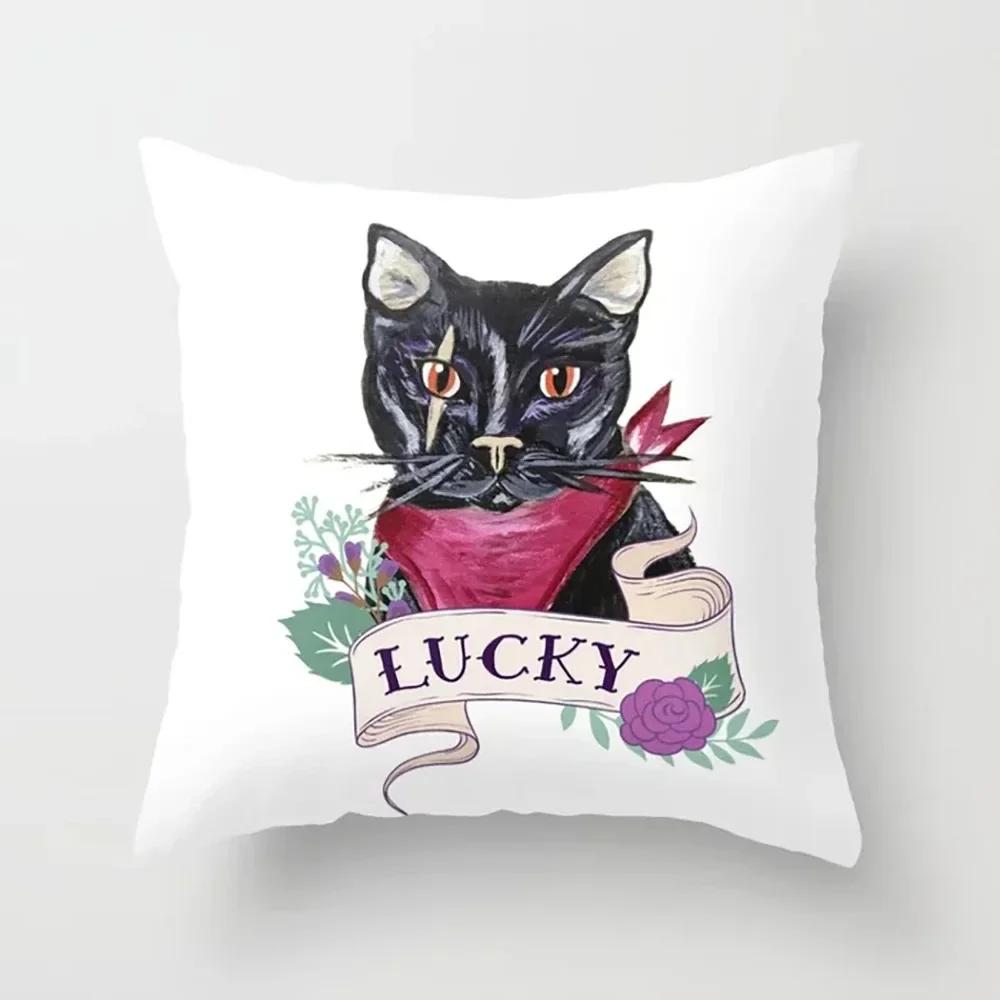 

Роскошный Декор для Дома Наволочка для Подушки Автомобиль Гостиная Диван Наволочка для Подушки Милый Животный Узор Наволочка для Подушки 66x66cm светло-коричневого