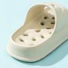 Zapatillas de Baño Infantiles EVA Cara Sonriente Verano Huecas Antideslizantes Interior Exterior para Niños y Niñas de 2 a 14 Años