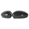 For Fiat 500 2007-2021 Car Replacment Rearview Side Mirror Cover Wing Cap Exterior Door Rear View Case Trim Carbon Fiber Look