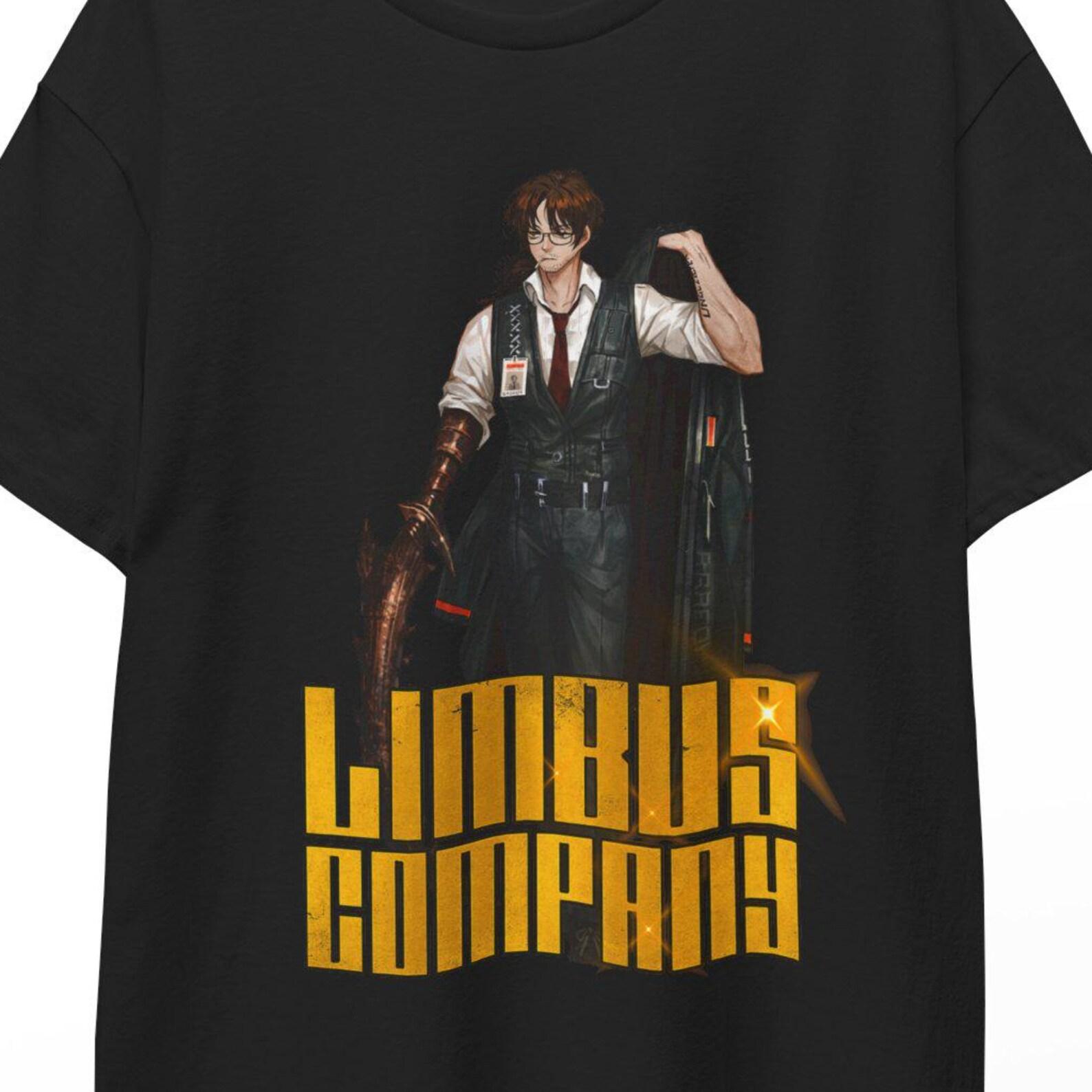 Limbus Company shirt Ishmael Rodion Charon Sinclair Heathcliff Meursault anime gamer tshirt poster sticker cosplay Limbus merch gift idea XL