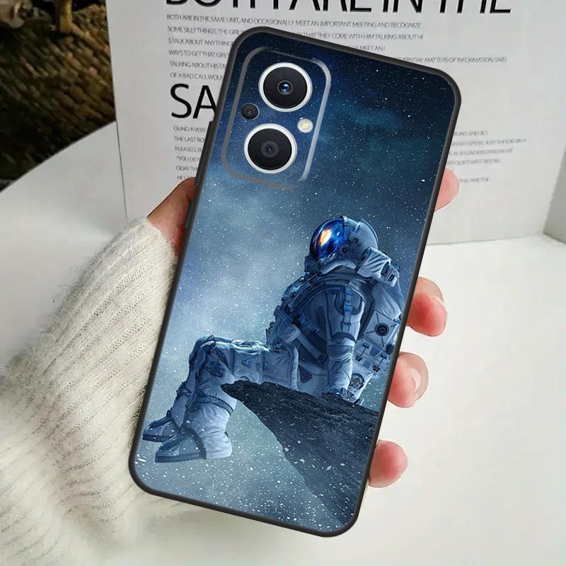 Astronaut Star Space Phone Case For OPPO Reno 8T 14F 13 F 12 11 10 14 Pro 7 8 Lite OPPO Find X8 X6 X5 X9 Pro Cover