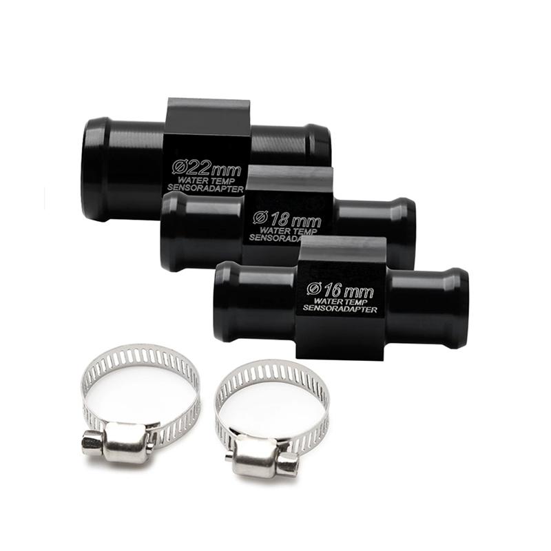 Kits de Conector Termômetro de Alumínio CNC 16mm/18mm/22mm Adaptador Plugue Sensor Tubo de Refrigerante para Yamaha Honda Suzuki Kawasaki