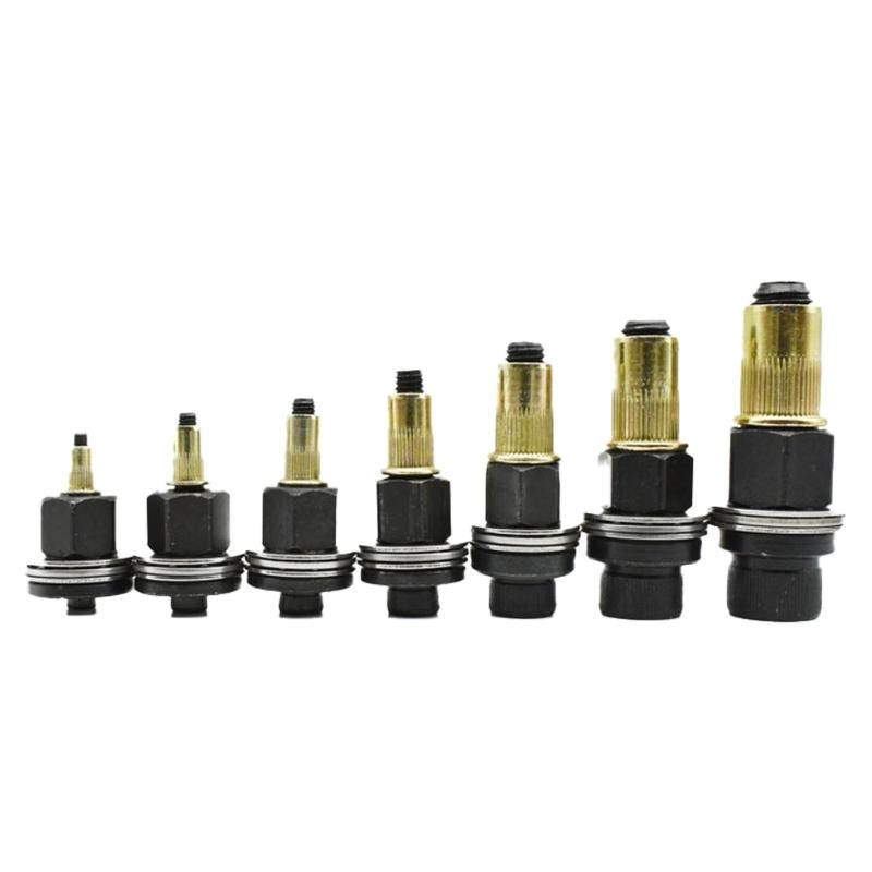 Hand Rivet Nut Head Set Rivet Nut Kit Manual Riveter Tool Accessory For Auto License Plates Metal Works