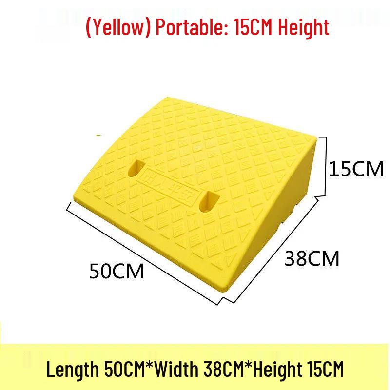 Plastic Car Curb Ramp Threshold Mat for Road Climbing