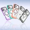 Per Custodia Telefono Cellulare IPhone17promax Guscio 16 Spazi 15pro Magnetico Anti-giallo 14 Copertura Protettiva