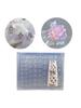 3D Nail Art Mold with Flower Patterns Template Carving Sticker Stencil Tools Creative Stunning Nail Decorations Moulds