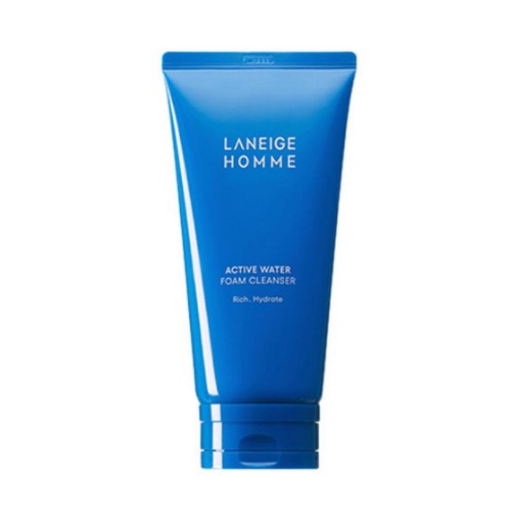 LANEIGE Homme Active Water Foam Cleanser Size: 150 Ml
