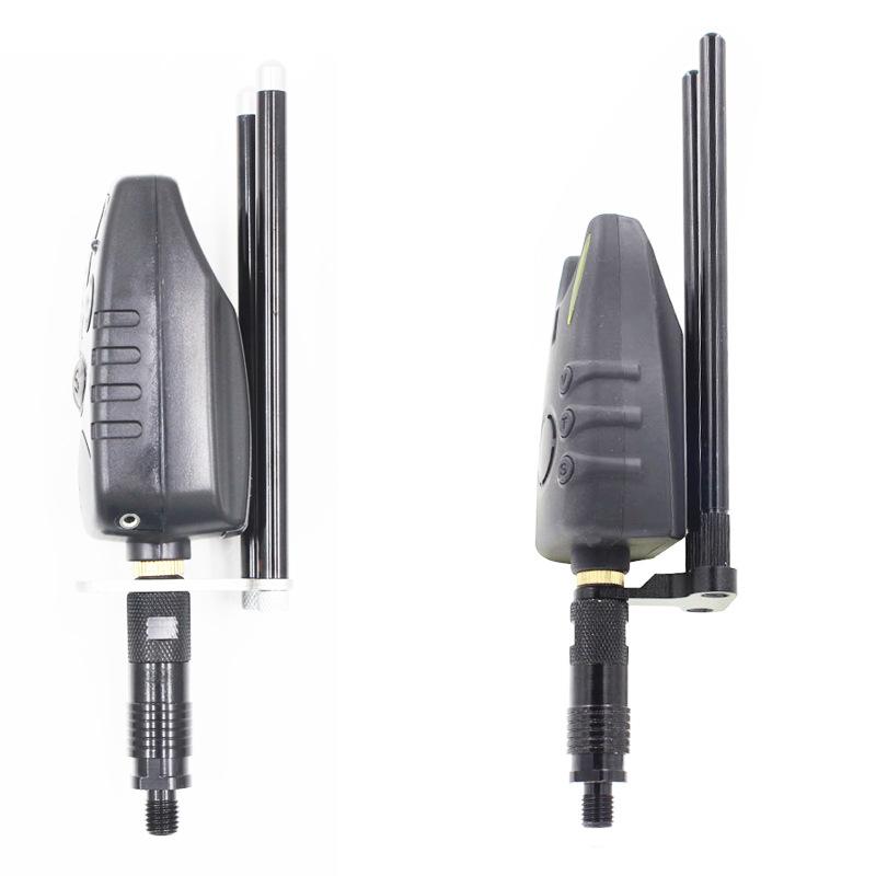 Carp Fishing Accessories Aluminium Alloy Snag Bars Ears Black For Bite Alarms Windproof Carp Fishing Tackle Rod Support