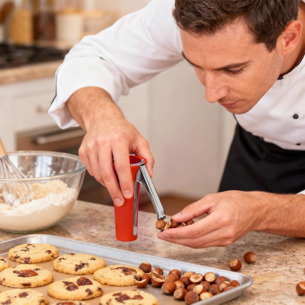Walnut Cracker Manual Non-Slip Dried Fruit Tool Walnut Pliers For Home Kitchen Cooking Baking Hazelnut Snack Food Preparation