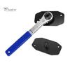 Brake Caliper Tool Universal Disc Brake Piston Caliper Compression Tool with 2 Brake Caliper Hooks Brake Caliper Press 360 Degree Ratchet Brake Tool