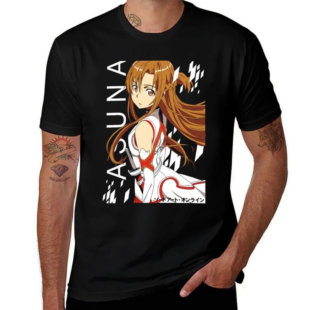 Asuna Yuuki SAO Classic TShirt Lightweight Casual Summer TShirt